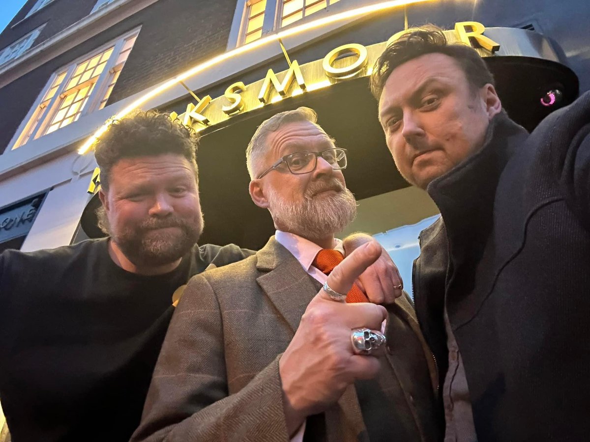 Met up with Alexander Gordon Smith and <a href="/JDKirkBooks/">JD Kirk</a> this week and created possibly the best photo of three crime authors ever. Possibly.