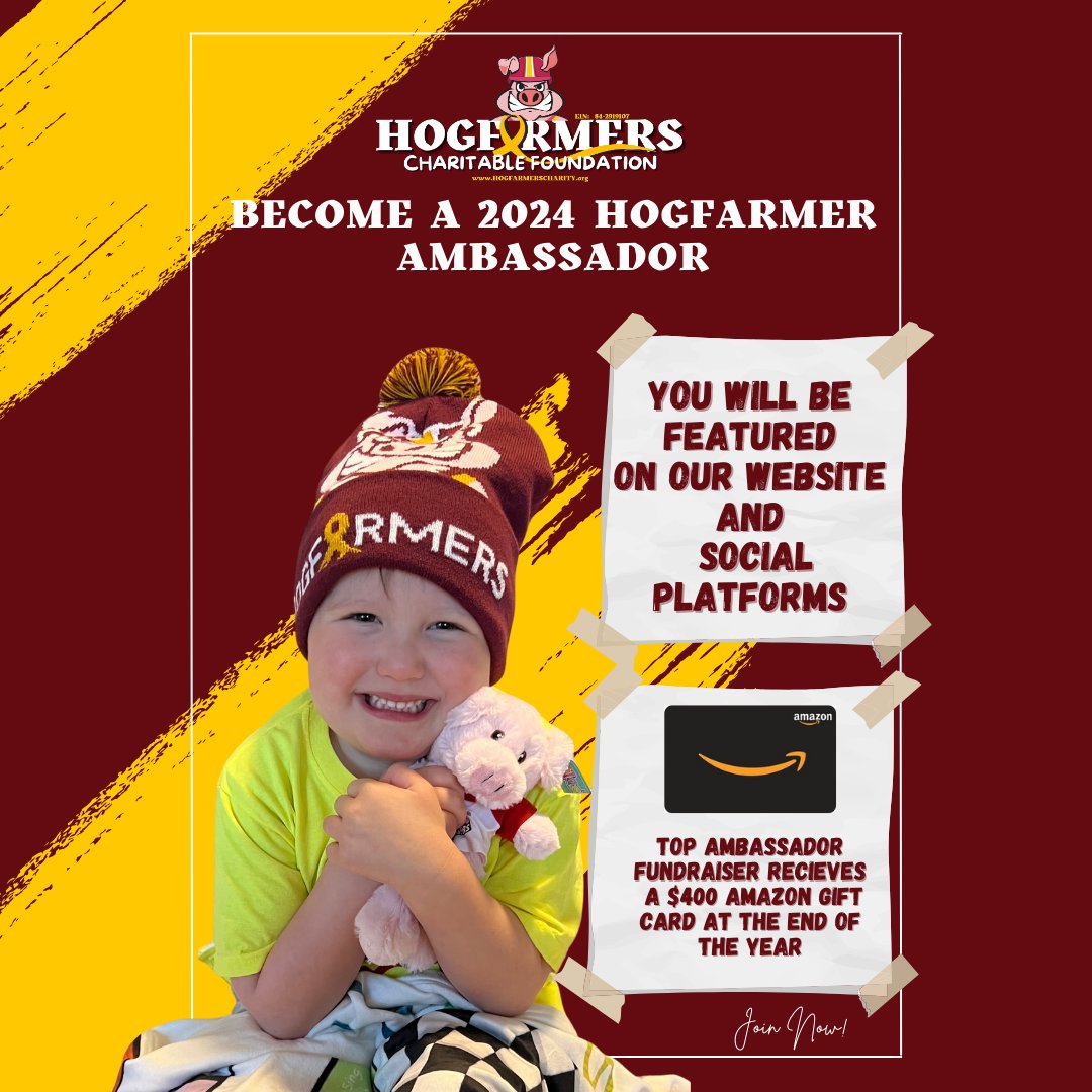 Hogfarmers Charitable Foundation on X: You can help children and