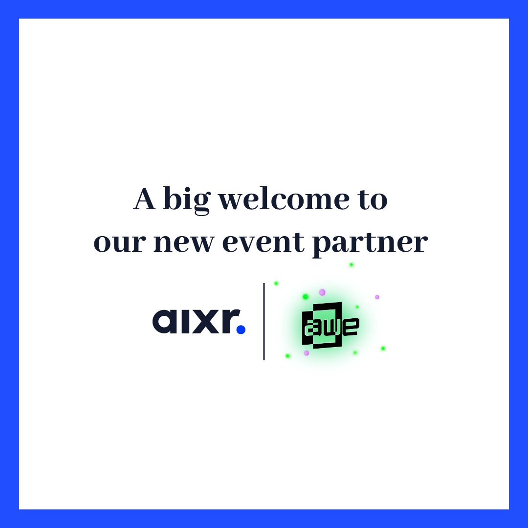 Thrilled to announce our partnership with @ARealityEvent! 🤝 Together, we're bringing extra perks to our members while fueling growth in our industries. Get more information about this collaboration on our website ➡️ aixr.org/press/articles…
