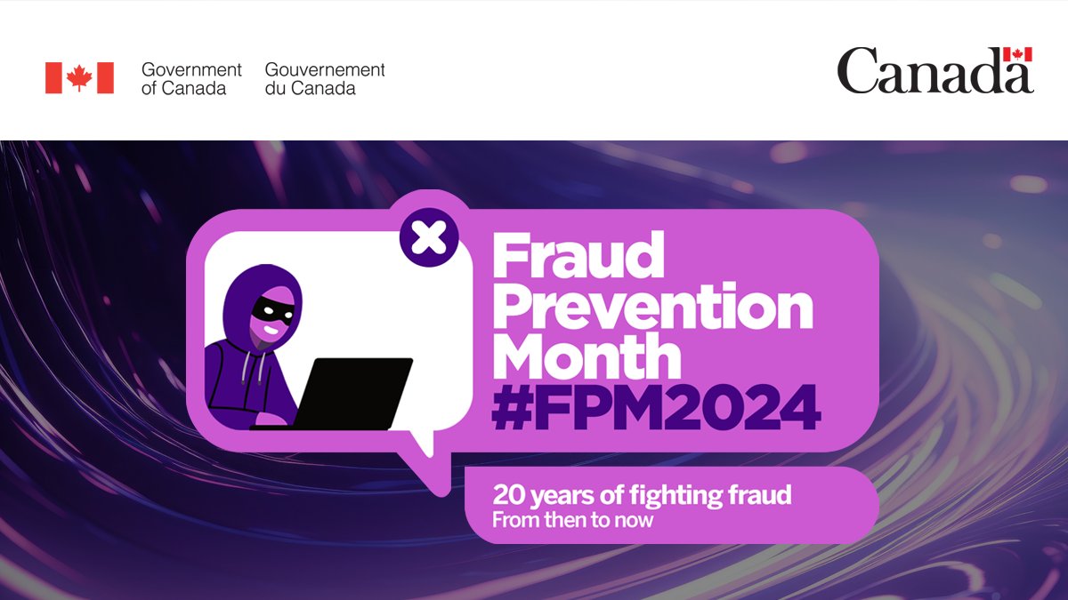 #DYK that you can report scams, fraud or cybercrimes to the Canadian Anti-Fraud Centre? Visit the Centre’s website to learn more ➡️ antifraudcentre-centreantifraude.ca/index-eng.htm #FPM2024