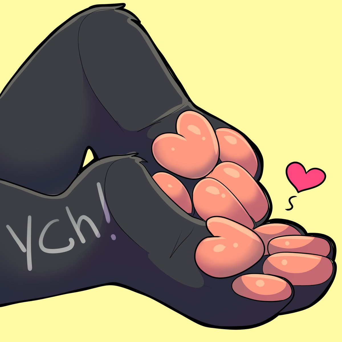 🟡FREE YCH🟡 Comment your ref and I'll fill in these paws for you :3 - No line changes - I wont get to everyone Friendly reminder that my commissions are open!