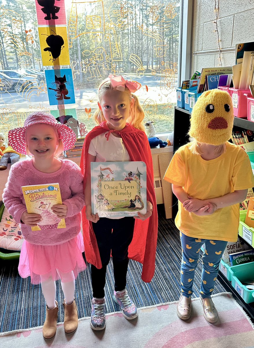 I would say that “Dress Like Your Favorite Book Character Day” was a success.