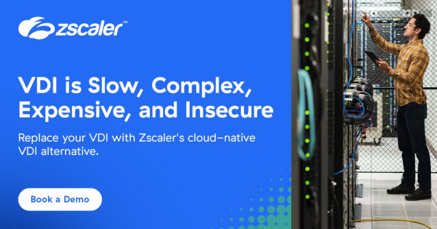 andrevanbuiten's tweet photo. Zscaler's VDI alternative offers a more cost-effective and secure way to extend secure application access to employees or contactors on unmanaged devices, to replace costly, legacy VDI technology. Learn more: https://t.co/LfIlhpACBT #vdi https://t.co/4Ykfm1mc3R https://t.co/RF1RwkLt5v