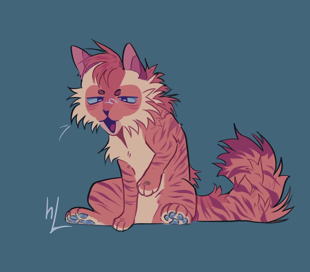 cat [#art #warriorcatsoc #furryart]