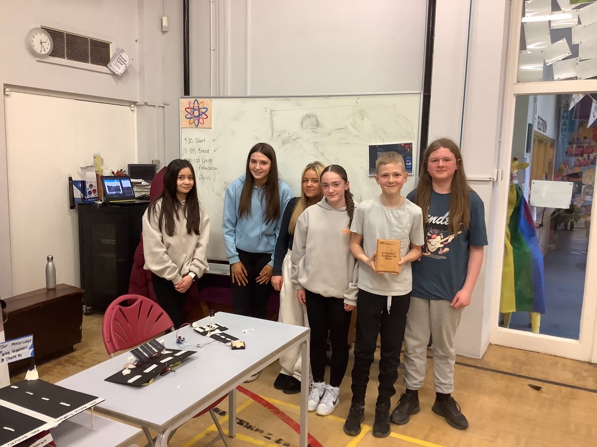 WellfieldMiddle's tweet photo. Congratulations to the Faraday Challenge winning team. You were awesome and we are so proud of you! #IETFaradaychallengeday #WMSresilience #WMScreativity #WMSlovesSTEM https://t.co/FuPWsbcd3R