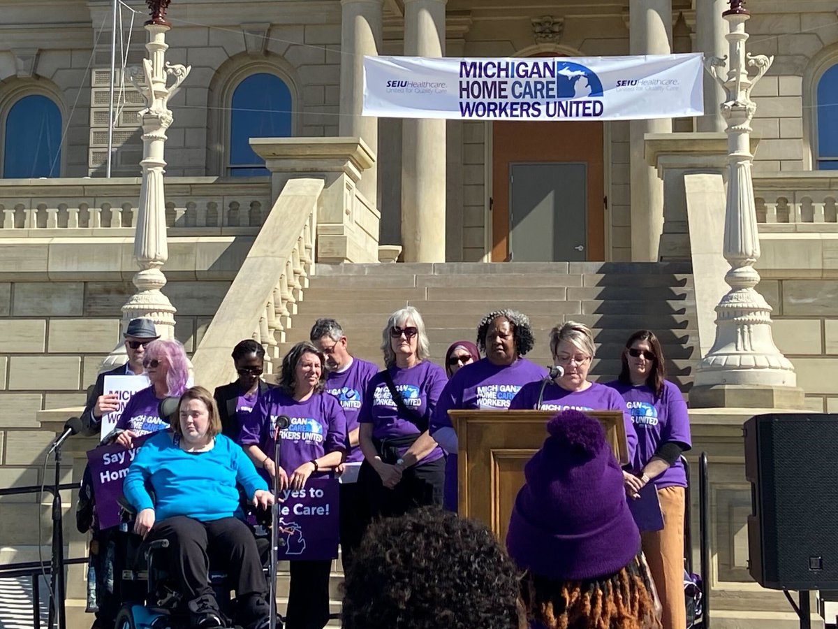 'In Illinois, we’ve accomplished so much together — and it is my hope that in the coming years, Michigan home care workers will be able to celebrate their own victories.' — Lillie Cleeton

Thank you Lillie and @SEIUhciimk home care workers for your support. #SayYesToHomeCare!