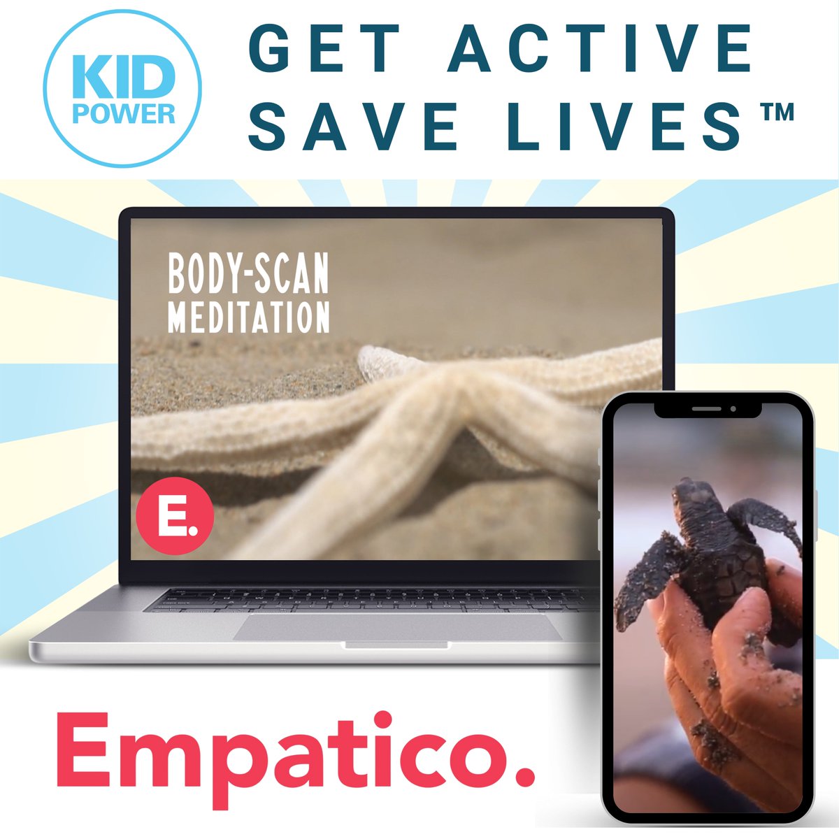 GoKidPower's tweet photo. #Meditation from @EmpaticoOrg is the best way to start your day–or end it!

When it comes to #SEL and encouraging kids to Give Back, you can’t do better than one of #Emaptico’s newest SEL videos, available right here on Kid Power!

⏩https://t.co/JzLyL9wvRs https://t.co/e9xUhdsFjI