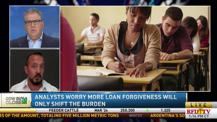 The White House has more student loan 'forgiveness' lined up and ready to go. But who do they plan to pay for all of this?! @ScottTheCowGuy is on assignment, so @AgBullMedia brought on @Bob_Iaccino, and he's fired up. 🔗cdn.jwplayer.com/previews/wFF93…