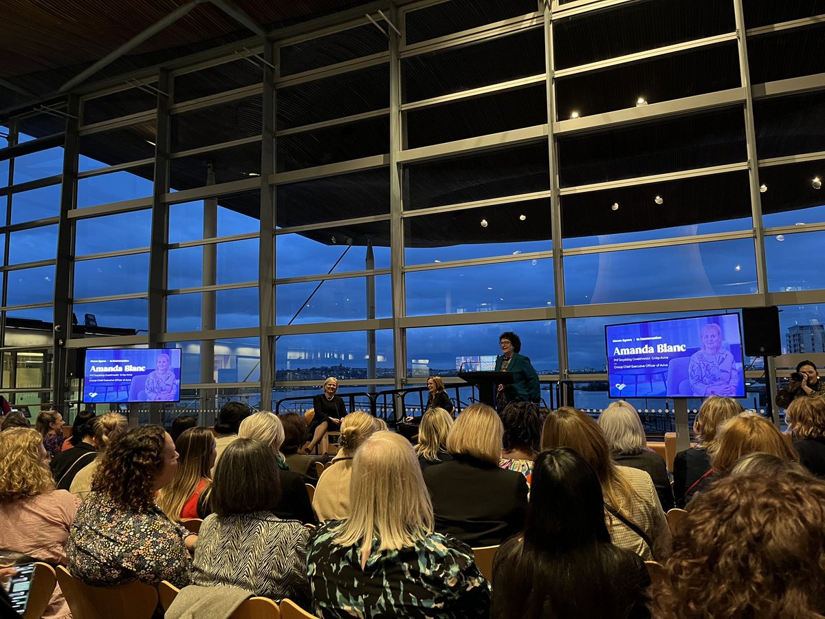 At @SeneddWales hearing from @avivaplc Group CEO, the wonderful Welsh Amanda Blanc #iwd