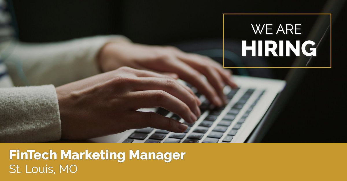 Do you know a data-driven marketing professional with experience in modern digital channels in industries like financial services or insurance? We're #hiring! #marketingjobs #jobsinstlouis Learn more and apply: loom.ly/dtZjkBE