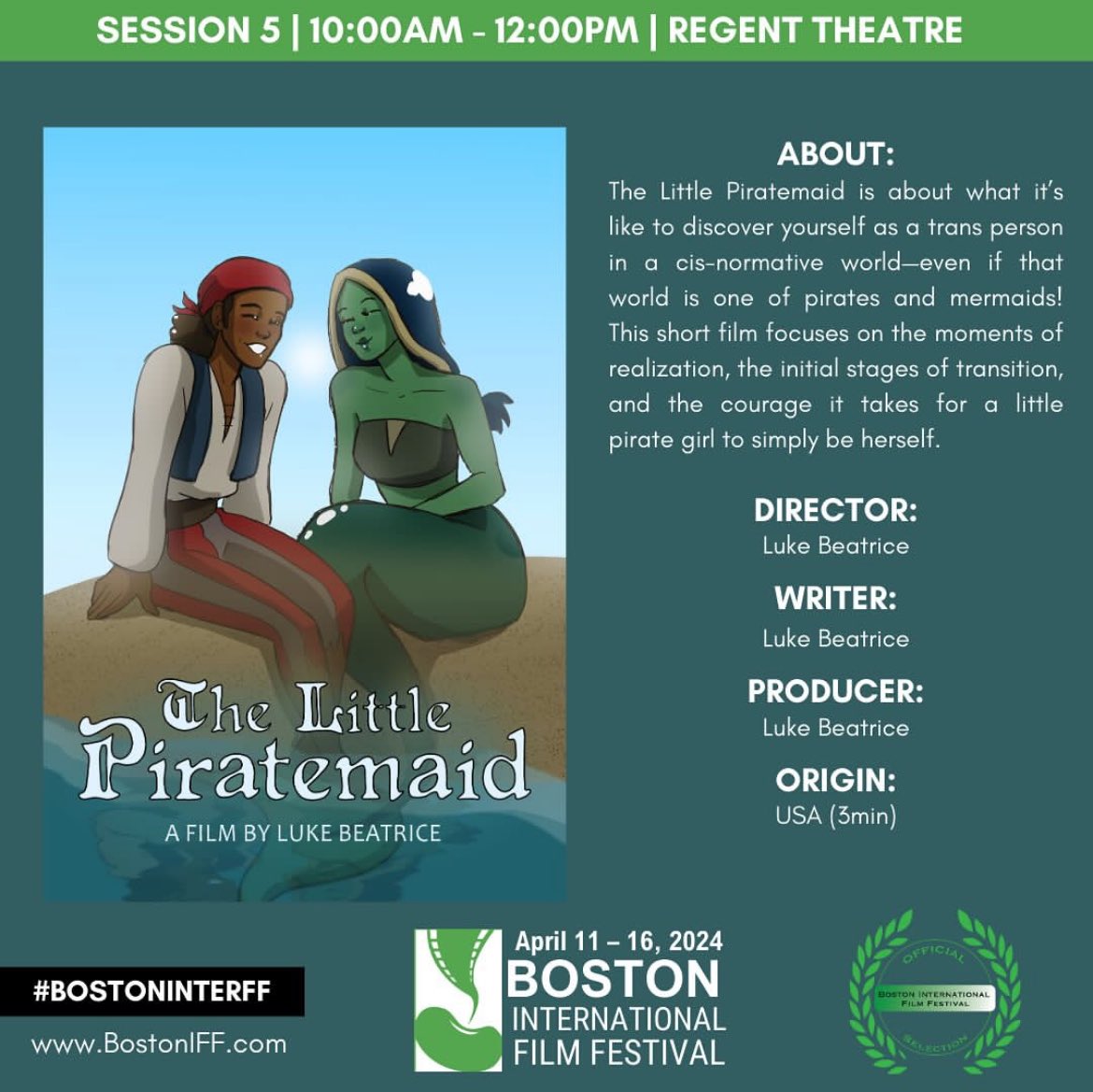 Boston International Film Festival tweet media