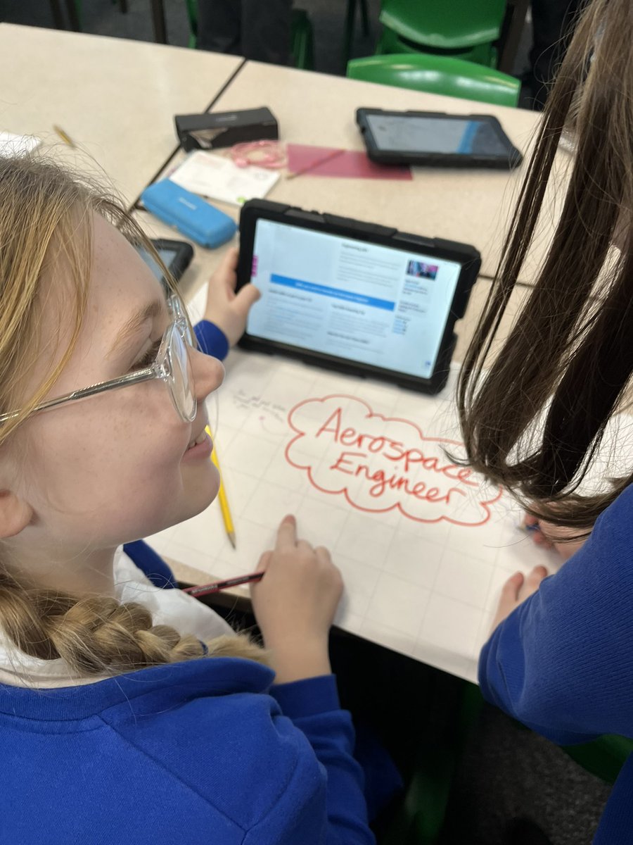 DeltaHatfieldW's tweet photo. As part of science week, Year 4π¨ looked at different careers in STEM and made a great fact file for each job! The children showed great enthusiasm and got super excited about all of the job opportunities! π¬π©βπ¬π¨βπ¬#Deltascienceweek24 #careers https://t.co/CEJjVPKxJj
