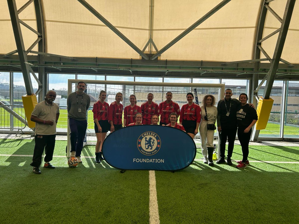 MPSKingston's tweet photo. On the 6/3, a group of female SW officers took part in a 7 a-side tournament to support International Women’s Day, against female teams from other blue light services.

It was held at Chelsea FC’s training ground and the girls were champions! 

They did us proud!
#MPSCommunities https://t.co/6XJmUyPDNZ