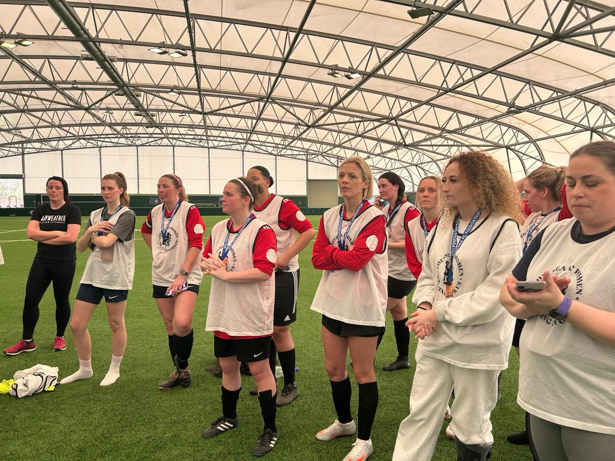 MPSKingston's tweet photo. On the 6/3, a group of female SW officers took part in a 7 a-side tournament to support International Women’s Day, against female teams from other blue light services.

It was held at Chelsea FC’s training ground and the girls were champions! 

They did us proud!
#MPSCommunities https://t.co/6XJmUyPDNZ