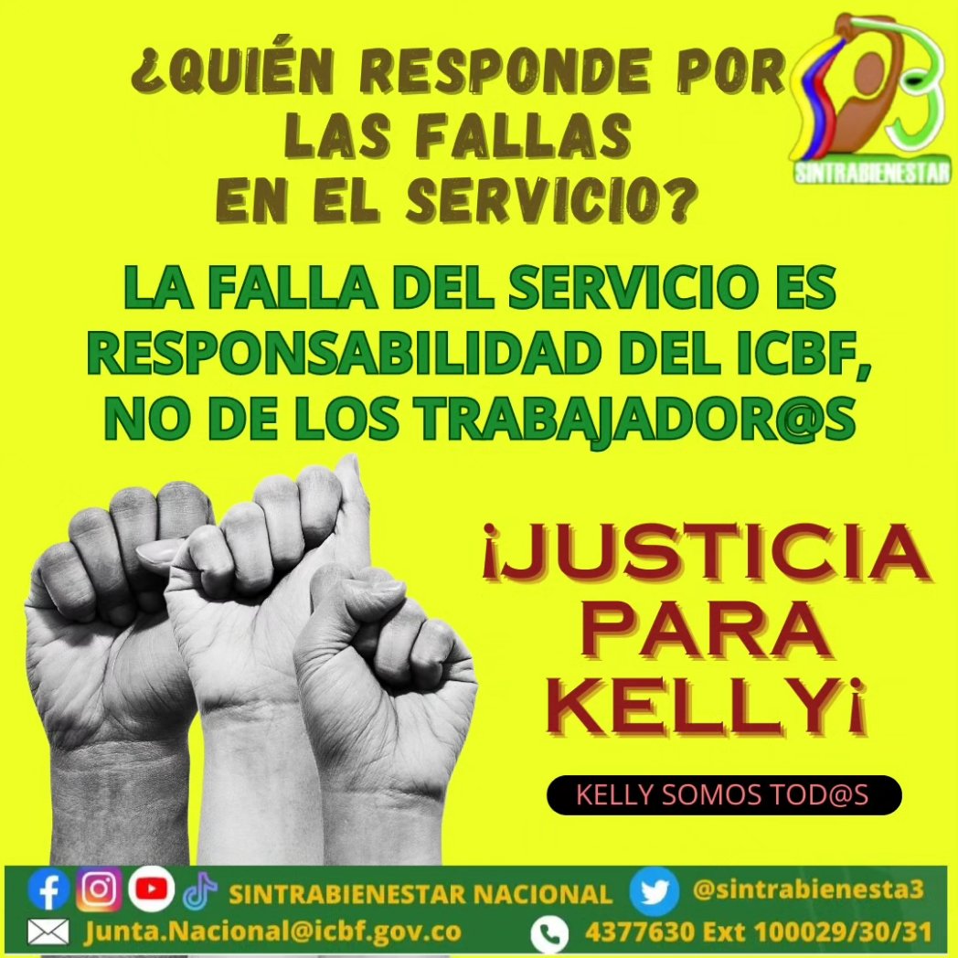 Sintrabienestar Nacional tweet media