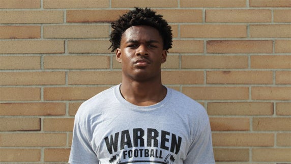 Indianapolis (Ind.) Warren Central three-star EDGE Tyrone Burrus Jr. has two spring visit scheduled. The 6-foot-4 and 217-pound Burrus will visit an ACC program later this month and a Big Ten program in April. Story (VIP): 247sports.com/college/michig…