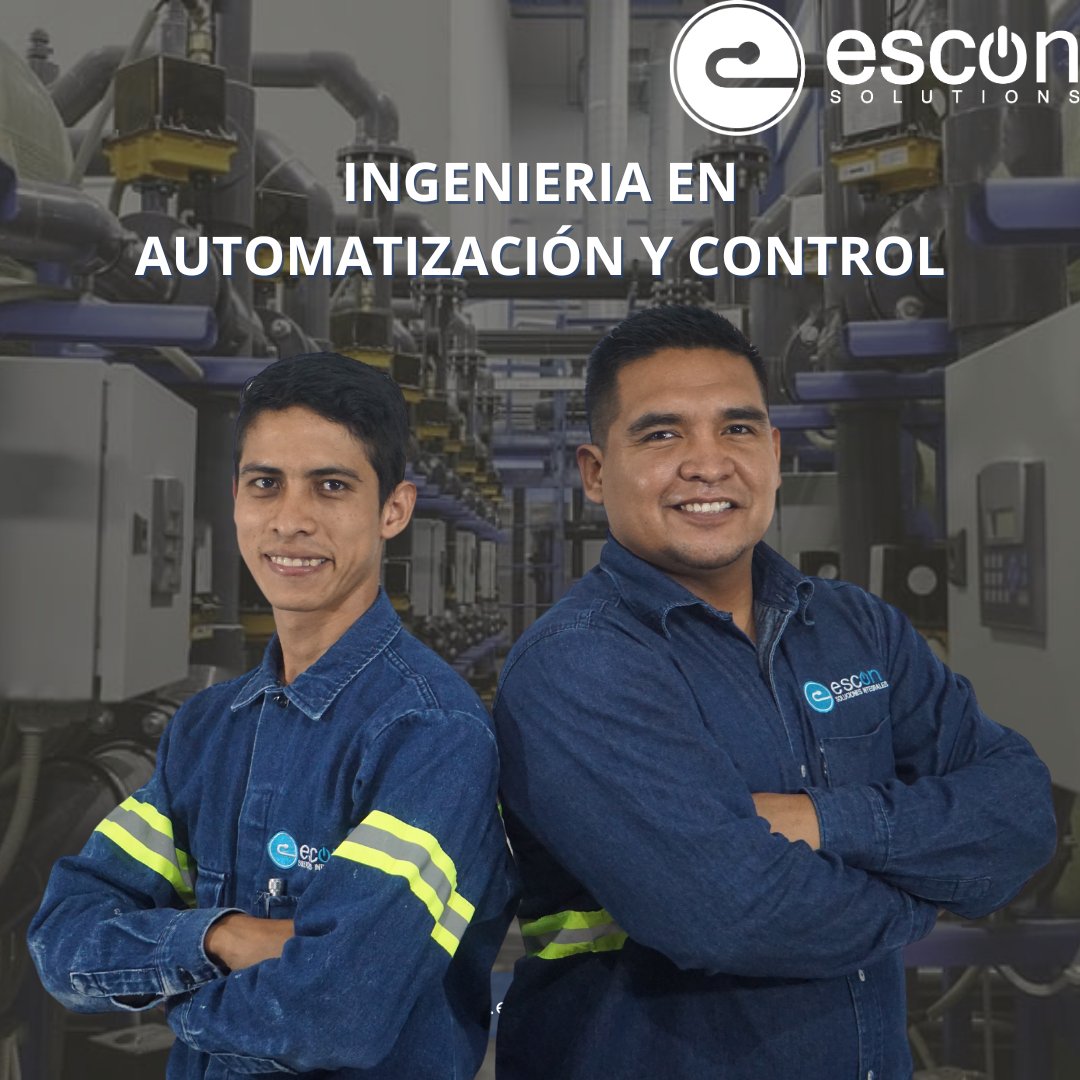 Somos líderes en automatización industrial, especializados en brindar soluciones innovadoras para optimizar procesos y aumentar la eficiencia en todo tipo de industrias. . . #ESCON #Solutions #AutomatizaciónYControl #Industria