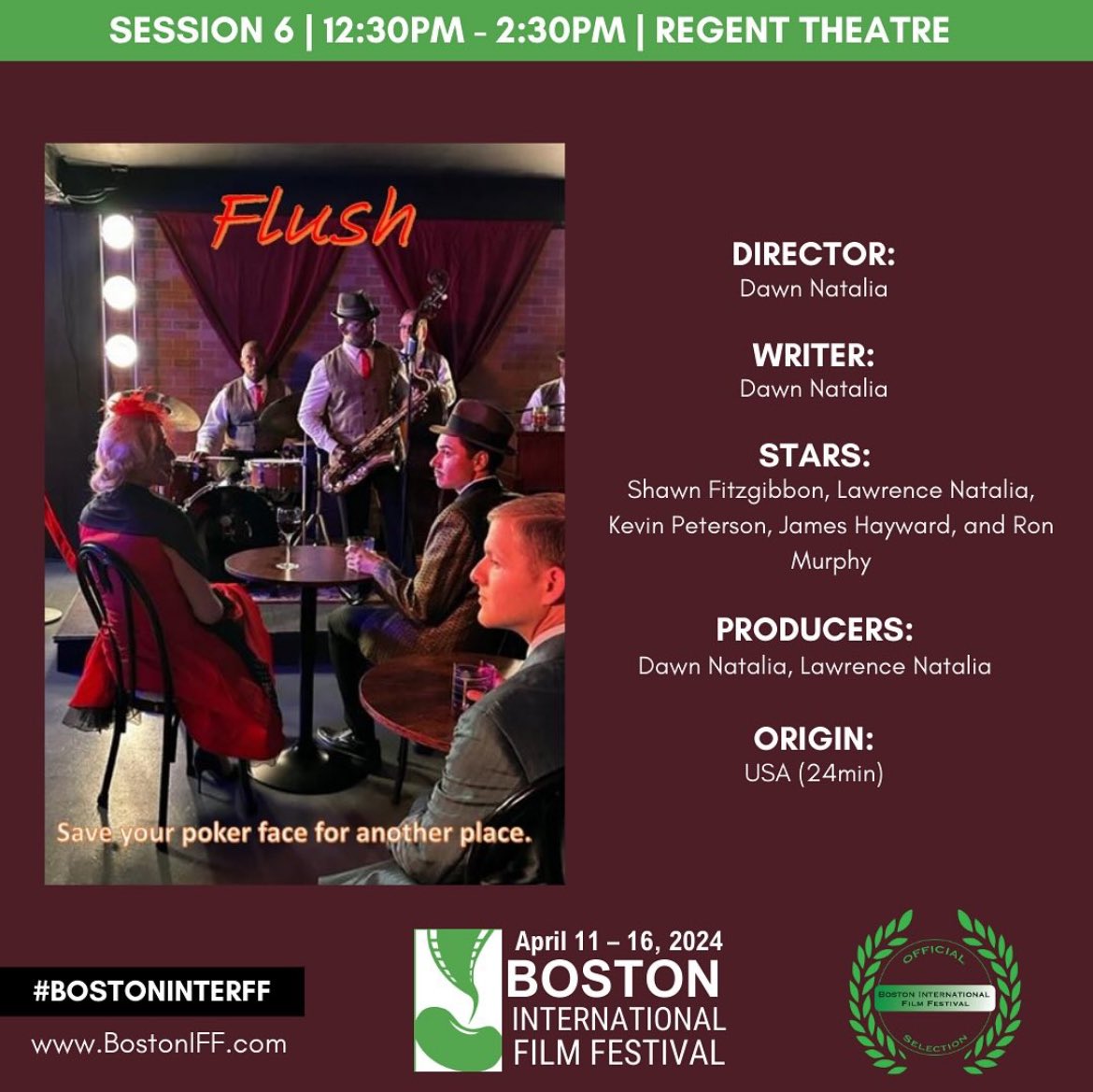 In Session 6, we will be screening “Brother and the Piano Competition” and “Flush.” Come join us at 12:30 on April 13! 😇🎬