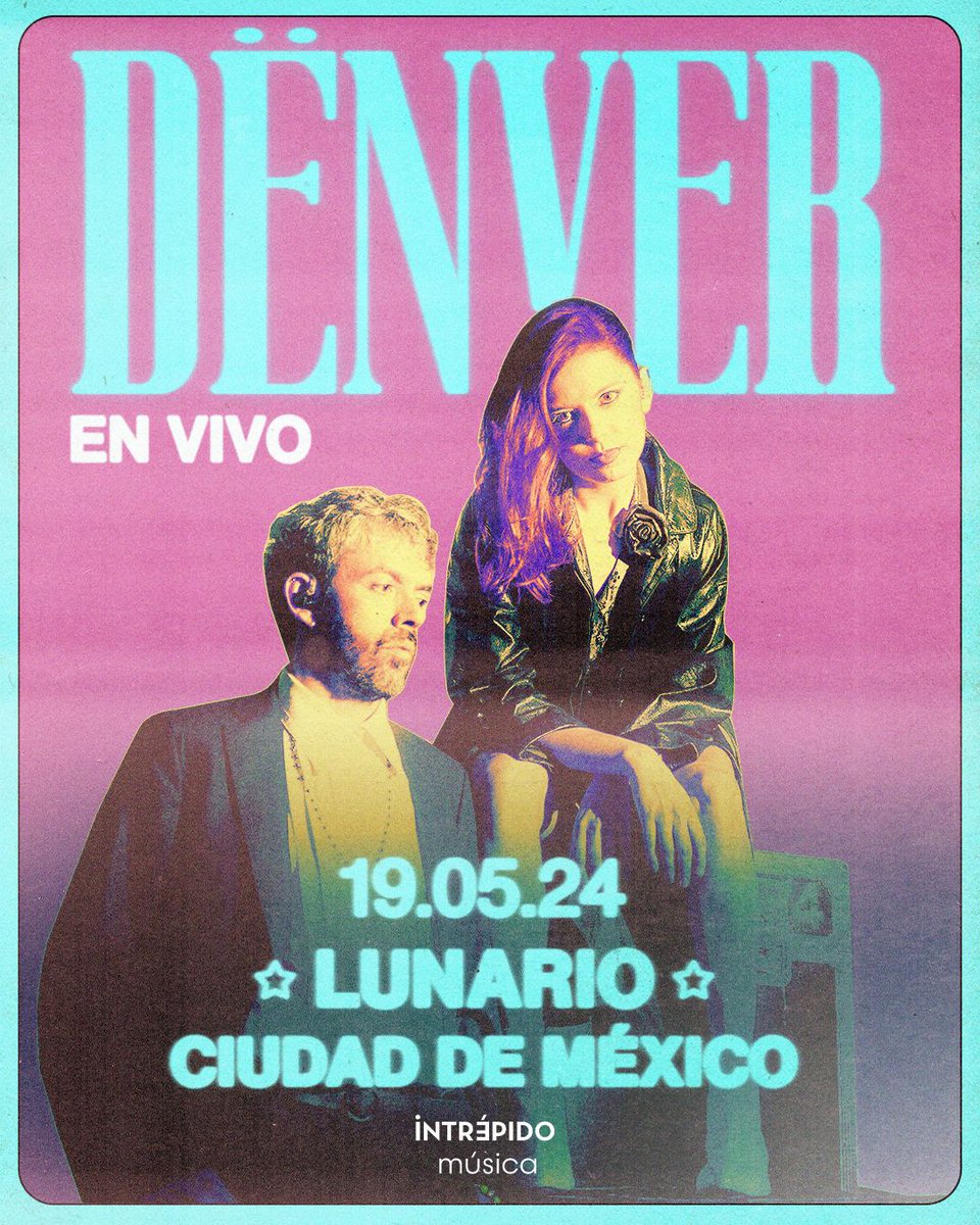 México 🇲🇽 regresamos a nuestro primer Lunario en Mayo, preventa de entradas desde hoy!! ticketmaster.com.mx/denver-ciudad-…