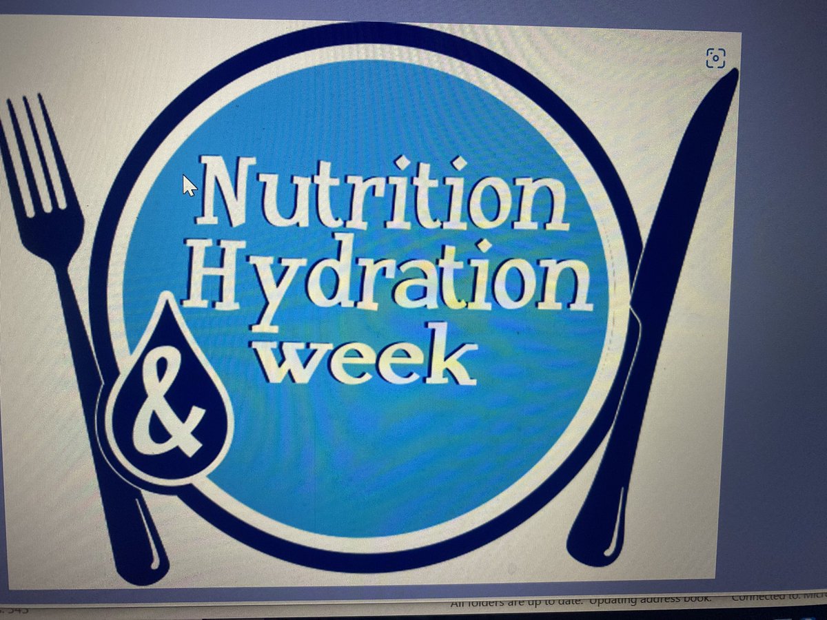 #hydration #nutrition @NHWeek #carers #nurses another great session today for ASC staff @NHS_NCLICB look out for tomorrow's session on nutrition and malnutrition including thirsy Thursday tips. @NCLTrainingHub @barnetcepn @ageukbarnet @DementiaUK @MaritessMurdoch @SCNACs @theRCN