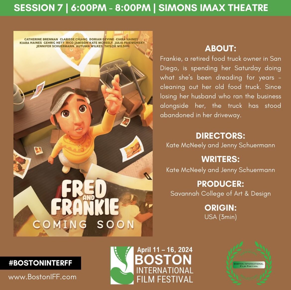 Boston International Film Festival tweet media