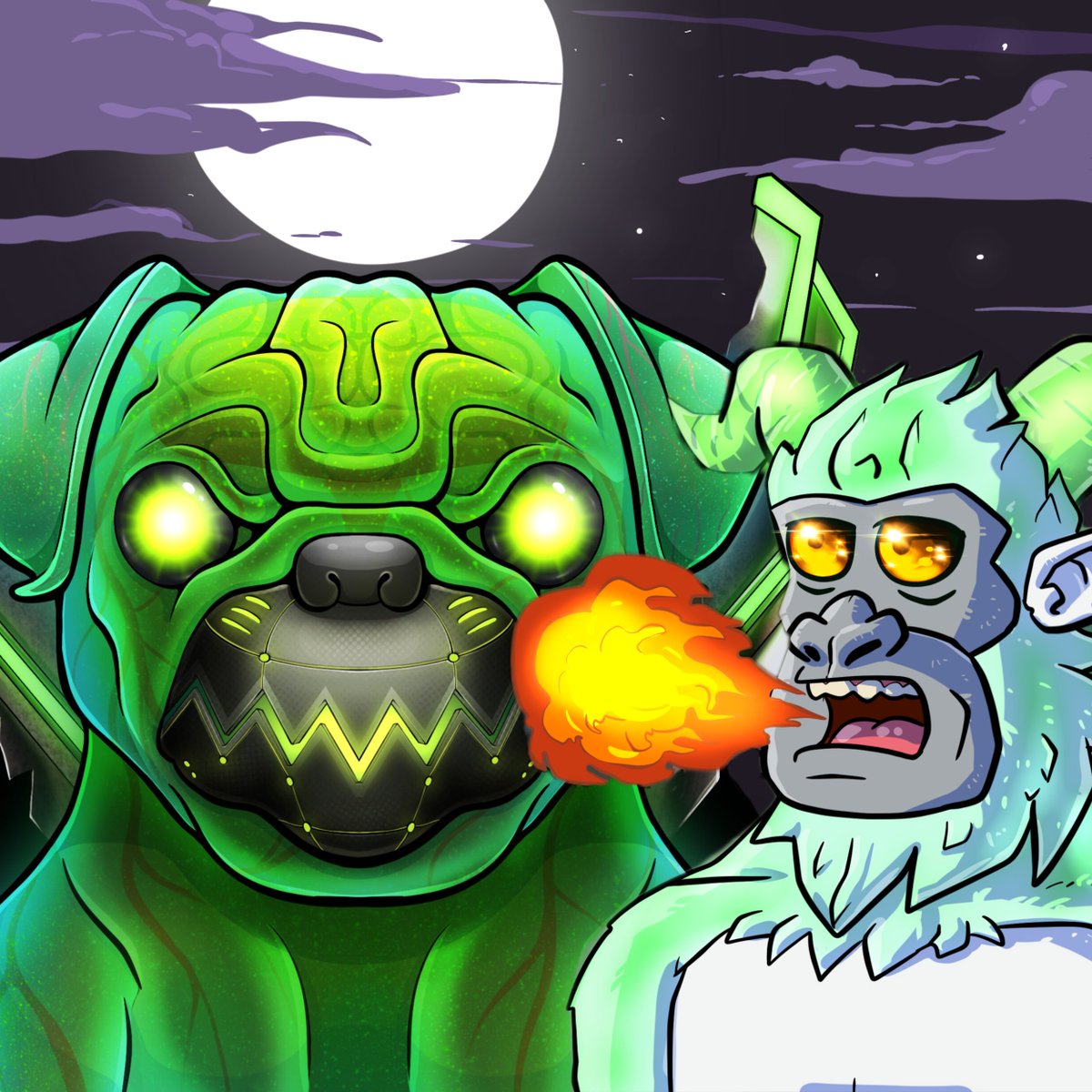 New PFP combo!
<a href="/spacepugs_/">SPACE PUGS</a>  / <a href="/SmoothYetis/">Smooth Yetis</a>