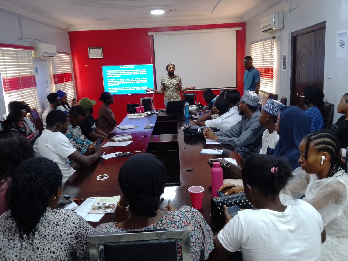 Today marks the kickoff of our capacity strengthening training on climate justice as we set to take actions and save our planet. 
 #Actionaidnigeria   #ClimateChange #Youth4GreenEco  #ClimateJustice
#ClimateActionNow 
#Activistafct