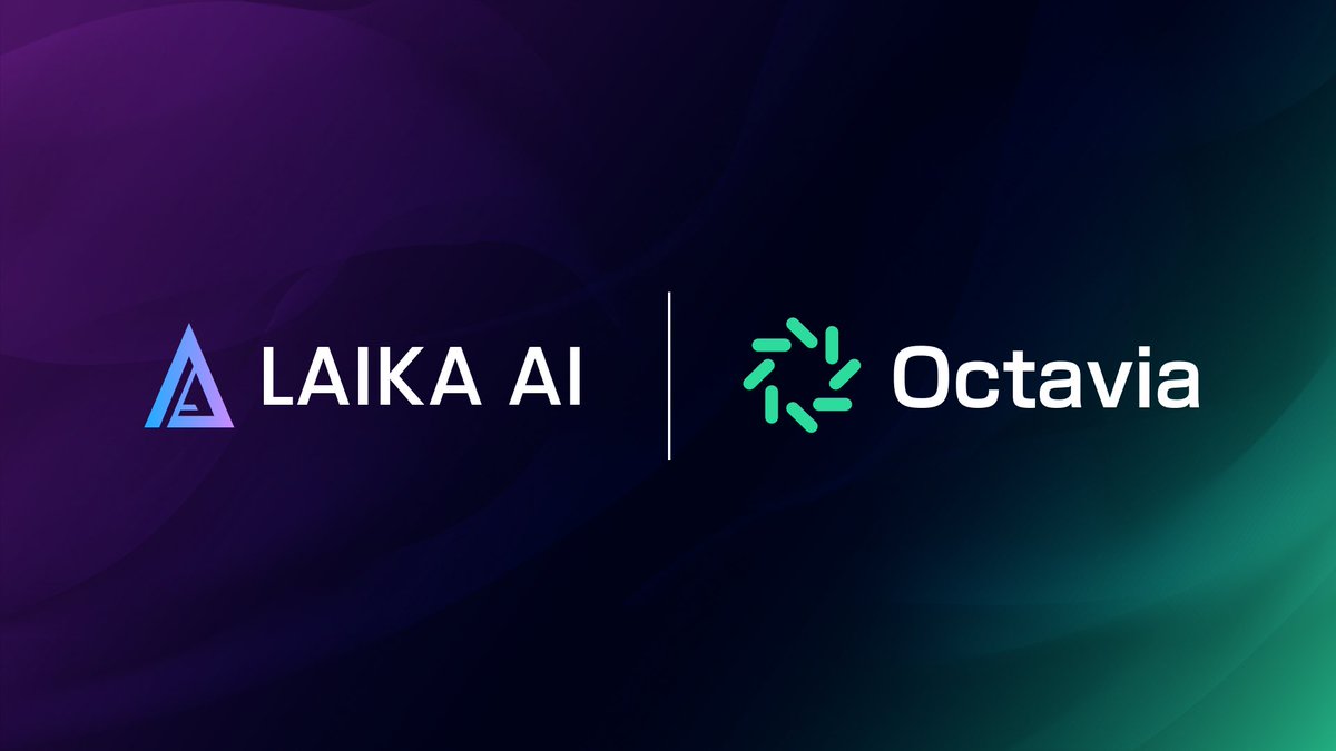 Thrilled to announce a strategic partnership with leading Web3 AI provider <a href="/OctaviaToken/">Octavia</a> 

Octavia's community can now leverage Laika’s powerful Extension, Intuitive Interface, and LLM chatbot to streamline their strategies  

Laika will seamlessly integrate Octavia’s web3 data