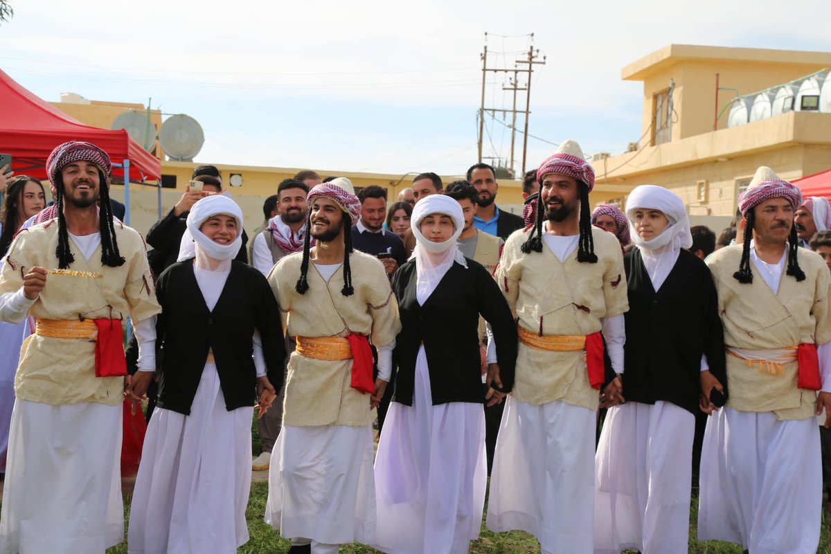 Voice_Of_Yazidi's tweet photo. Photos from the Mirzo Music’s Cultural Week Festival in Talezir sub-district - #Shingal
📸 Locals https://t.co/meLi5uAs3Z