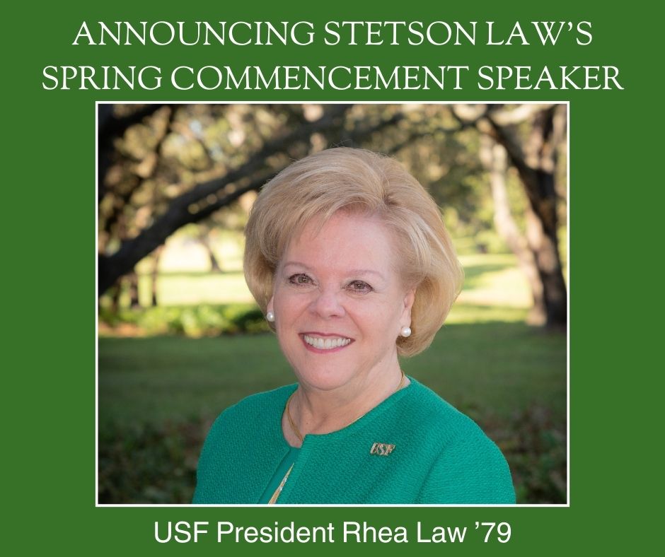 We are so thrilled to welcome alumna and USF President Rhea Law back to campus as the spring 2024 commencement speaker. Her story is one of hard work, vision, and optimism, and we hope it inspires our graduating class to do great things. Learn more: tinyurl.com/cskspx46