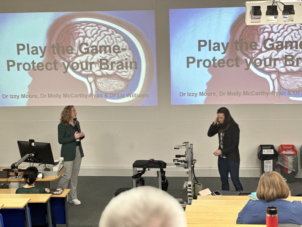 @HDWilch @WorldRugby @FENSorg @dana_fdn @IzzyMoorePHD and @MccarthyryanPhD explain why a female-specific approach to head injury surveillance should be adopted in women's rugby, based on their own research which aims to improve the understanding of head injuries in women's rugby #BrainWeek