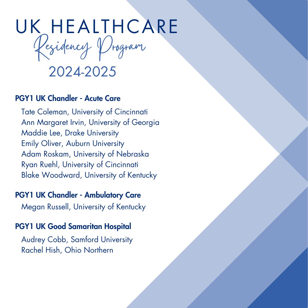 UK Pharmacy Residency tweet media