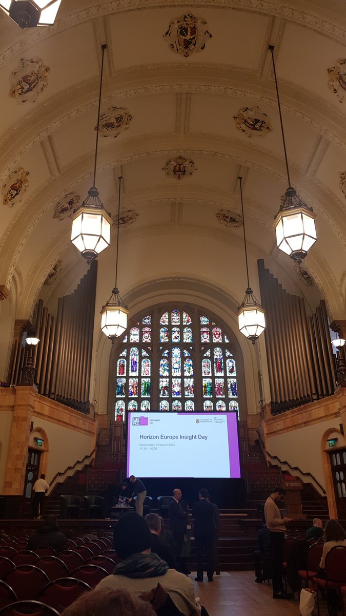 Spent the day at an event in The Great Hall at @unibirmingham - what a stunning venue! 🤩