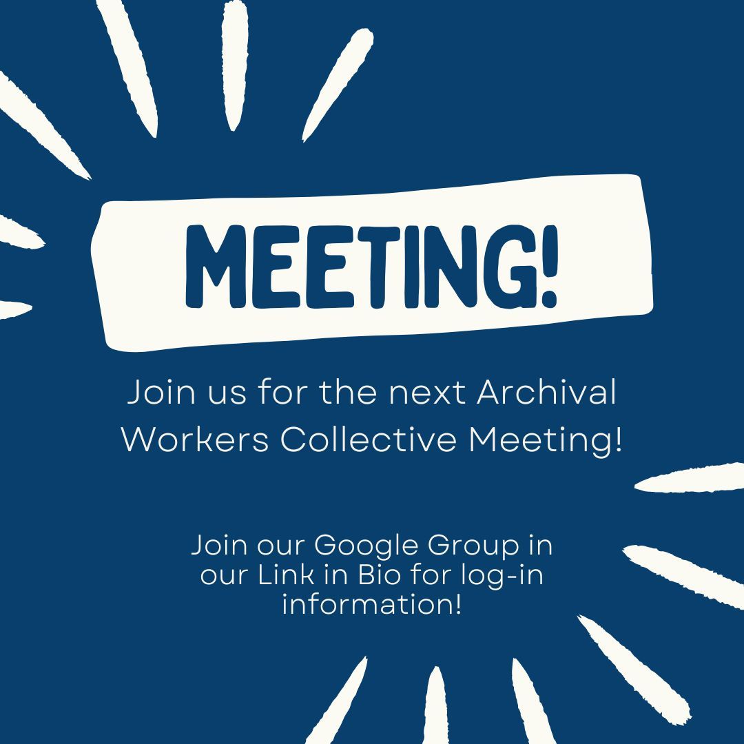 The #AWC Organizing Committee’s meeting will be Friday, March 15 at 2PM ET! Join us! buff.ly/43dbTHF
