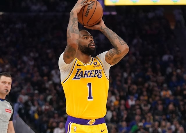 As D'Angelo Russell inches closer to the #Lakers all-time single-season 3-point record, he talked about what that will mean to him.
lakersnation.com/dangelo-russel…