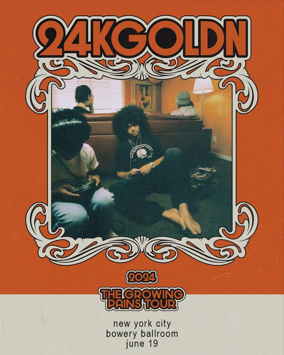 *JUST ANNOUNCED* 6/19 @24kGoldn Tickets on sale Friday at 10am! --> ticketmaster.com/event/00006056…