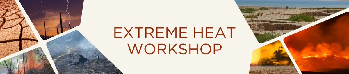 Please share🙏: We invite submissions for a summer workshop on Emerging Risks from Concurrent, Compounding and Record-breaking Extreme Heat across Sectors. This will be hosted at Columbia University from July 10-12th, 2024. 🥵🌡️🔥 Details are ⬇️ climate.columbia.edu/extreme-heat-w…