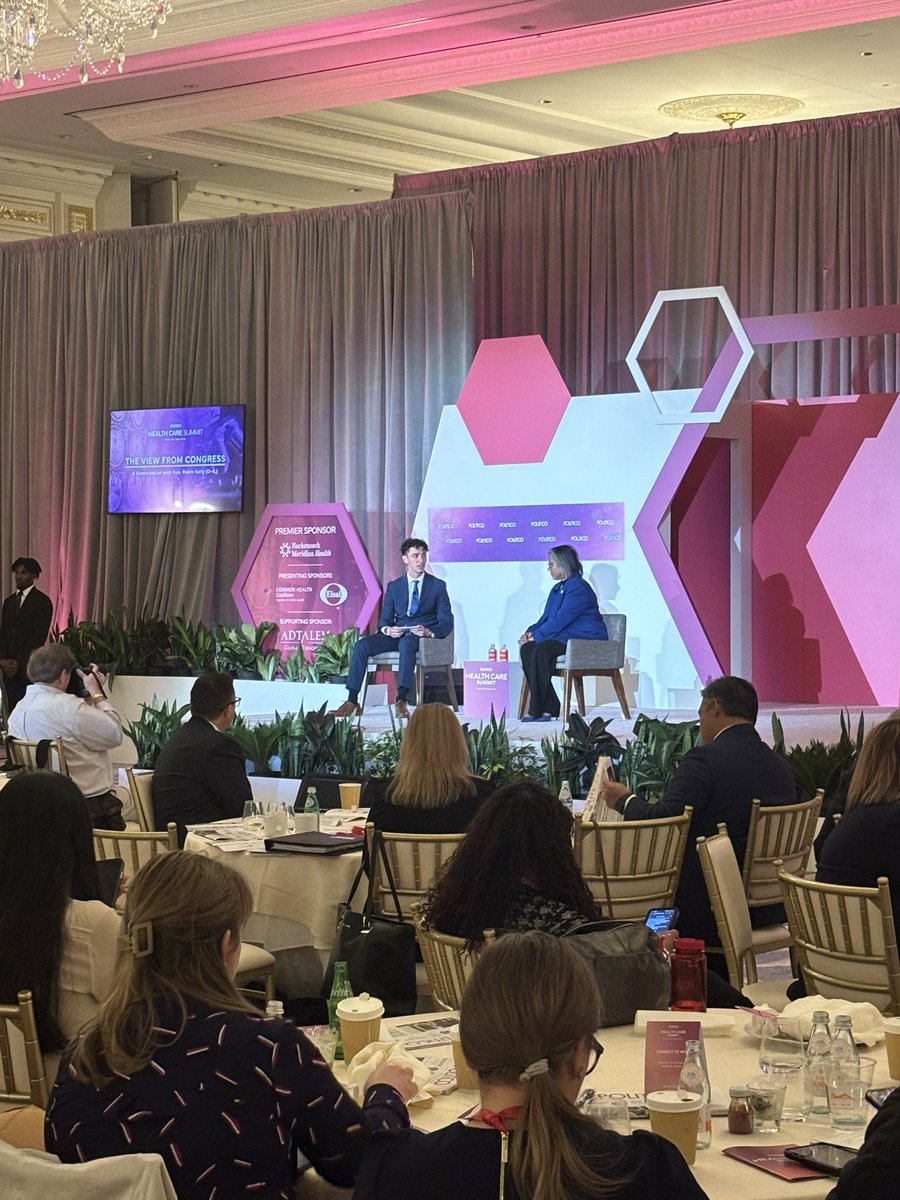 Great to hear @RepRobinKelly speaking with @_BenLeonard_ about the important work of Congress' new Digital Health Caucus that was launched alongside @CTATech. 🇺🇸 can meet the moment in AI and health care!