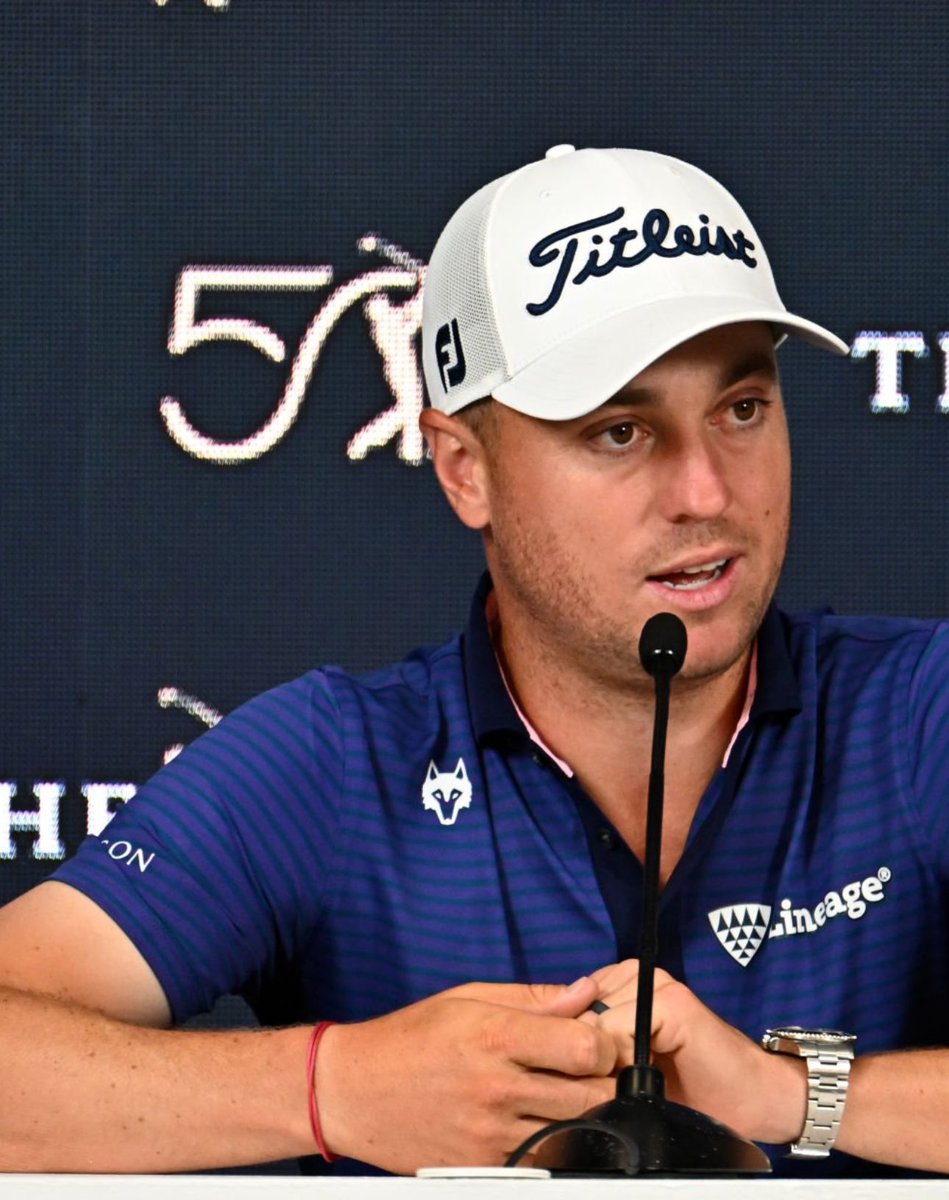 NUCLRGOLF's tweet photo. 🚨⛳️*️⃣ NO #ASTERISK — Justin Thomas on if The Players is still the best field in golf: I mean, it's still been the best field in golf for many previous years. Yeah, you could always make an argument that there's other tournaments that are or are not. The PGA Championship has been the deepest field in terms of the most top 100 players, and I'm not just saying that for selfish reasons, it's just the truth.
I know what you mean in terms of World Ranking and guys that are or aren't on the TOUR anymore, but that's just kind of the reality that… and what they have put themselves in… I'm not going to have an asterisk next to my name for winning this because the field wasn't too good, right.” @JTLegion_