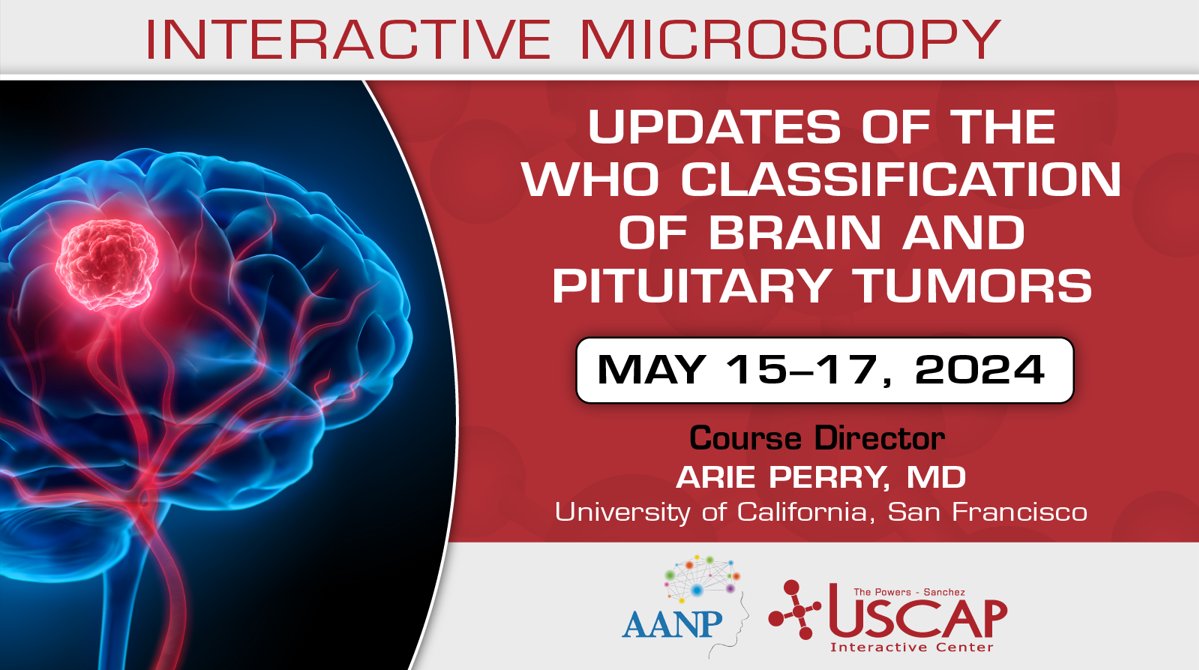 A correction to the dates of the AANP and USCAP update course. We hope to see you there! my.uscap.org/app/program/cB…