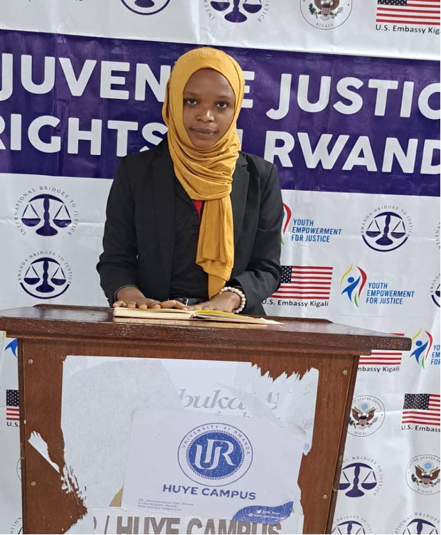 Meet Jamirah! Recently, Jamirah attended a Moot Court Arbitration competition in Kenya that brought together representatives from all East African. She and three other students representing the University of Rwanda placed third! #womenwednesday