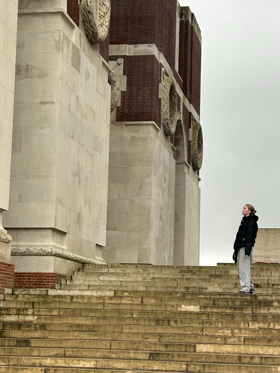 SDvnHighSchool's tweet photo. Our very first international trip was a huge success! Pupils visited a number of WW1 battlefields and memorial sites across France and Belgium, including: Tyne Cot Cemetery, Vimy Ridge, Beaumont-Hamel and more.

Additionally, pupils took part in The Last Post ceremony in Ypres. https://t.co/K6yTQnNvKC