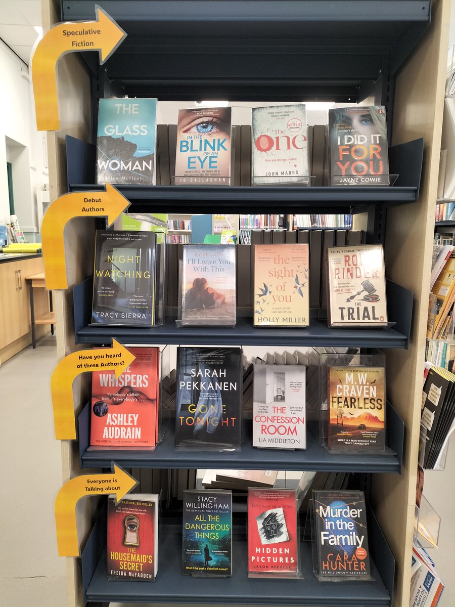 This is Jen, she’s a Monmouthshire resident, and an avid reader.  As well as using the library, Jen also reviews books pre-publication for authors and publishers.  These are some of her recommended recent reads 🤩📚