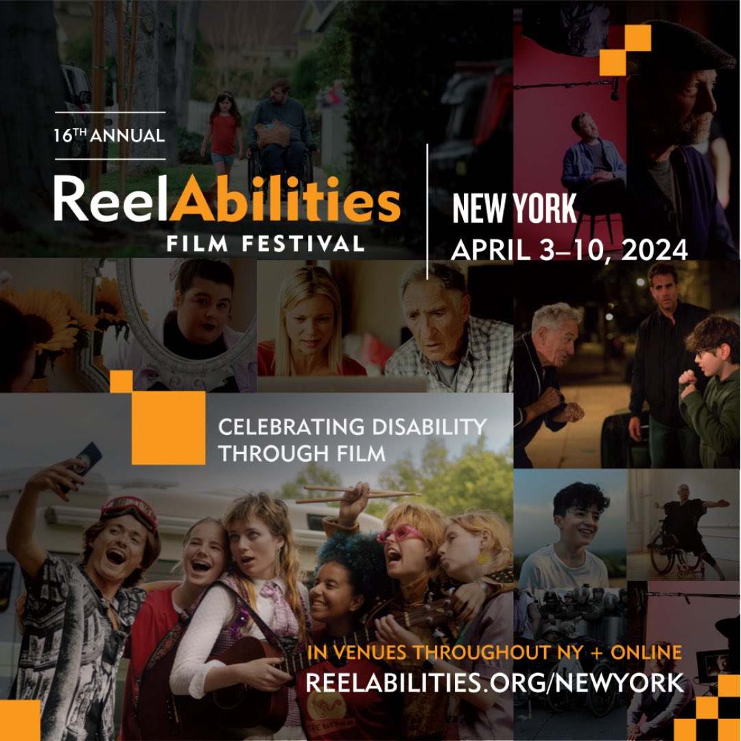 Tix are now on sale for @ReelAbilitiesNY! Don't miss: April 3-10 online + venues throughout NY. Use code rffathena24 for discount tickets! reelabilities.org/newyork
