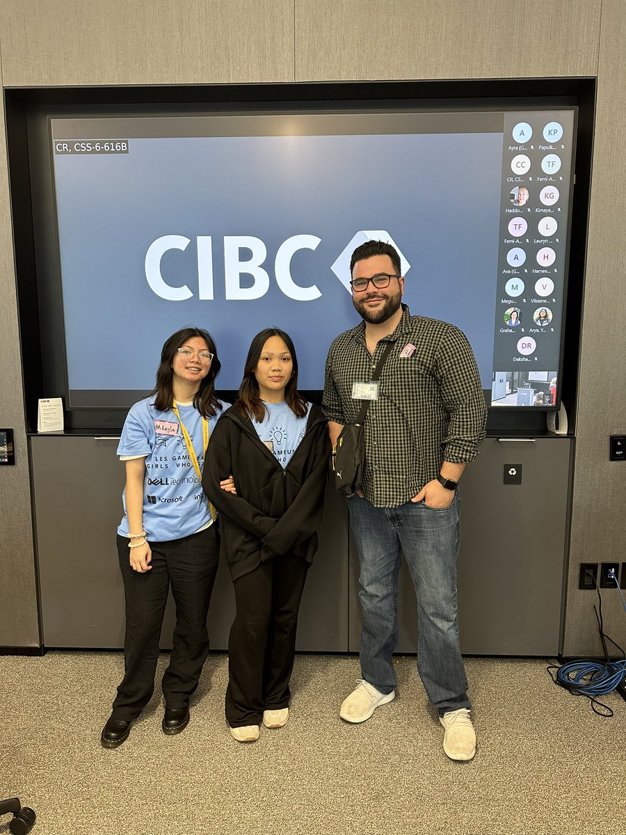 So very proud of two of my students who were able to present at a Minecraft Education workshop lead by Girls Who Game! Thank you to @KatPapulkas @brendasherry for always giving an opportunity for young gamers to shine! @DellTech @MicrosoftEDU @TCDSB @StColumbaTcdsb @TCDSB_STEAM