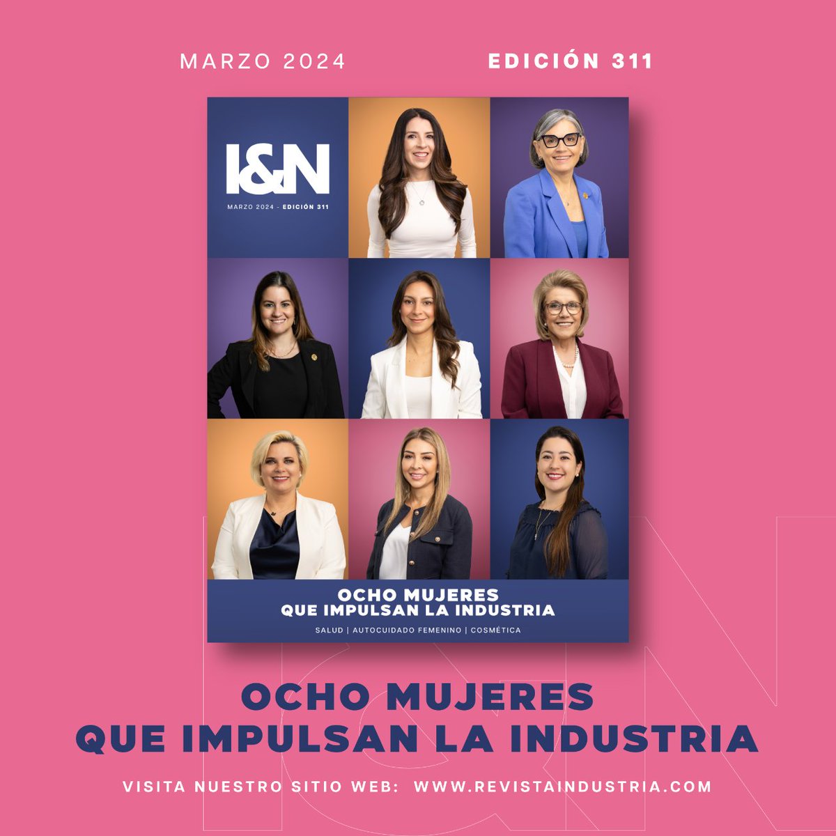 ¡Ya puedes leer la edición de marzo de 2024 de Revista Industria&Negocios! En portada: Ocho mujeres que impulsan la industria. Ingresa a nuestra versión digital: issuu.com/revistaindustr…