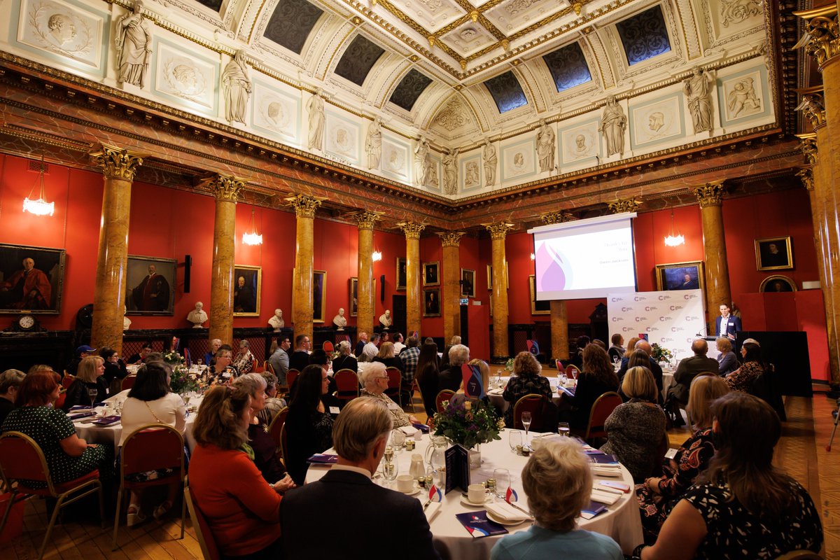CRUKScotland's tweet photo. Perfect day in Scotland @CR_UK Flame of Hope awards presented by @CRUKJo &amp; @DrOwenJackson , thanking our most outstanding &amp; inspirational volunteers who give so much to help others. 💙#TogetherWeAreBeatingCancer 📷Steve Welsh https://t.co/HHEHkQ0PK8