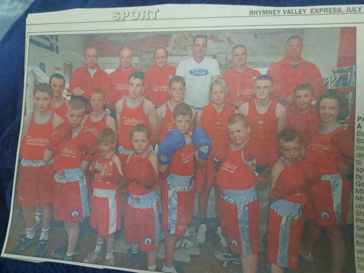 20 years ago today where it all began at Bargoed ABC 🥊