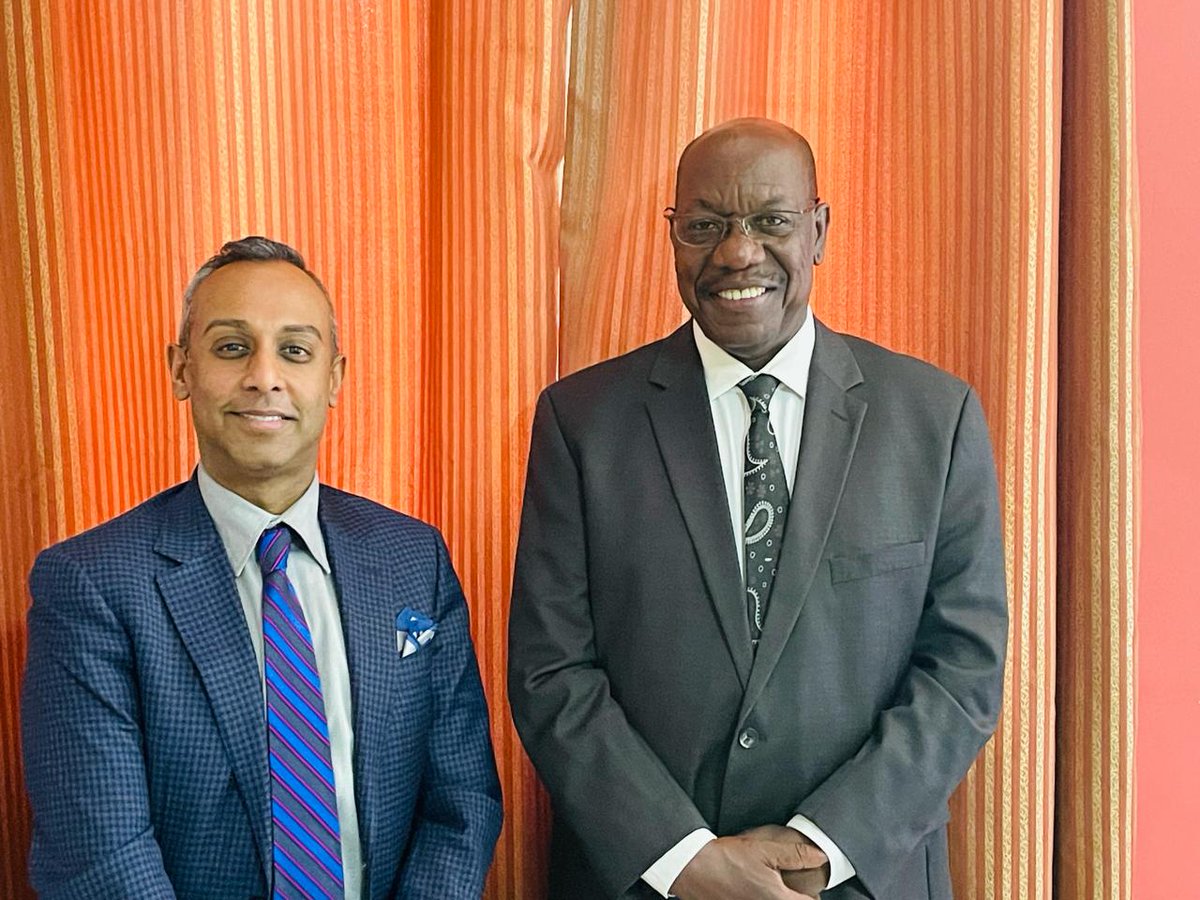 Interactive discussion today between @RJMECsouthsudan Chairperson, Amb. @MajGenGituai & the Ambassador of Canada to S.Sudan, Amb.@alykhanrajani on the implementation of the R-ARCSS especially key impediments to elections as timelines continue to shrink ahead of Dec polls.