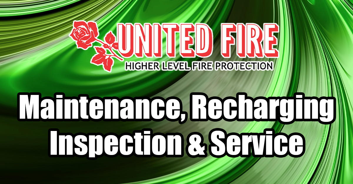 At United Fire, we're your premier destination for fire extinguisher excellence! From thorough inspections to expert recharging and seamless repairs, we guarantee that your facility complies with all codes and regulations. #fireextinguisherservice #fireextinguishermaintenance